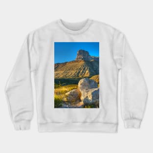 Guadalupe Peak- Guadalupe Mountains National Park Crewneck Sweatshirt